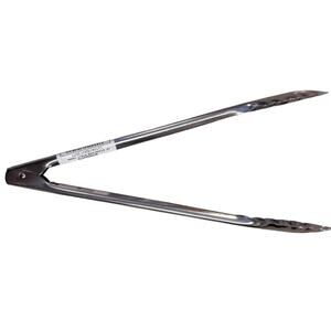 Choice 12" Extra Heavy-Duty Stainless Steel Utility Tong – Single Piece